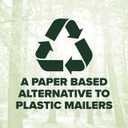 Scotch Curbside Recyclable Padded Mailers, 1 Pack, 10.5 x 14.75 in, Similar impact protection to traditional bubble mailers (CR-5-1)