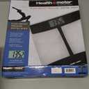 Glass Weight Tracking Scale Black/Clear - Health-O-Meter