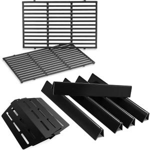7524 Cooking Grid Grate 7621 Flavorizer Bars 7622 Heat Deflector Replacement Grill Parts for Weber Genesis 300 Series E-310/320/330 EP-310 S-310/330(2011-2016), Not fit Genesis II 300 Grills