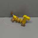 Baby Toys Car,Wooden Pull Along Toddler Toy, Developmental Toy for 1 Year Old Girl Boy Birthday Gift (Giraffe)