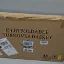 Collapsible Storage Bin Containe43 Liter Transfer box,crate Transit storage of various items (23.6" L x 15.7" W x 7.1" H)