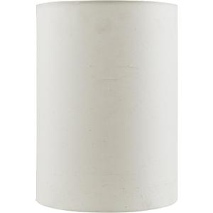 Aspen Creative 31290 Transitional Drum (Cylinder) Shape Spider Construction Lamp Shade in White, 8" wide (8" x 8" x 11")