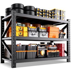 CCIOBTE Heavy Duty Storage Shelving Unit 3-Tier Metal Garage Shelf, Adjustable Steel Utility Rack 5000LBS Capacity Industrial Warehouse Organizer for Basement,59" W x 19" D x 54" H