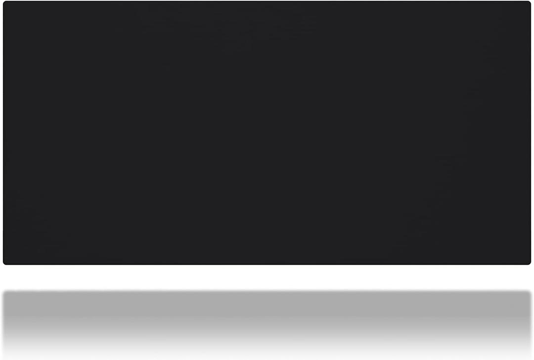 Gamer Boss - Gaming Mouse Pad - 72 x 36 Inches - 4mm Thick with Stitched Edges, Non-Slip Rubber Base, Premium Cloth Mousepad, Desk Mat for Laptop, Keyboard, Computer & PC (Mammoth, Black)