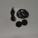 RTUSIA Small Bluetooth Headphones Wrap Around Head - Sports Wireless Headset with Built in Microphone and Crystal-Clear Sound, Foldable and Carried in The Purse, and 12-Hour Battery Life, Black