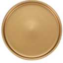 Ceramic Plant Saucer, 6.3 Inch Plant Water Catcher Tray, Plant Pot Saucers for Indoor/Outdoor Plants/Flower Drainage Drip Water Tray [Round Gold