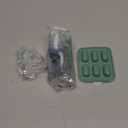 2 Pack Silicone Baby Fruit Feeder with Mini Freezer Tray, Breastmilk Popsicle Molds for Baby Teething Relief, Fresh Food Feeder for Safe Infant Self Feeding, Extra Food Pouches (Blue/Green)