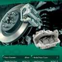 SCITOO 18B5289 Front Right Disc Brake Caliper w/Bracket Fit For Cadillac For SRX 2010-2016, Double Pistons
