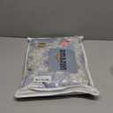 SUSYBAO Damask Floral Duvet Cover Queen 100% Cotton 3 Pcs Set 1 Vintage Beige Flower Duvet Cover with Zipper Ties 2 Pillowcases Farmhouse Grayish Blue Boho Paisley Bedding Set Soft