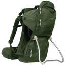 Vandra Forest - Scandinavian Hiking Baby Carrier Backpack - Gravity Lock Hard-Shell Frame - Nest Child Carrier for Toddler & Kids - Dust Bag, Alu Tag & More Included