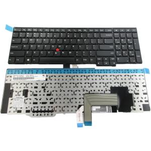 New Laptop Keyboard Replacement with (Frame and Pointer) Compatible with IBM Lenovo ThinkPad Edge E531 W540 W541 W550 W550S T540 T540P T550 Series Fit P/N 0C45254 04Y2465 no Backlit