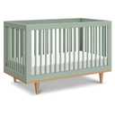 DaVinci Marley 3-in-1 Baby Crib Convertible to Toddler Bed & Daybed - Easy to Assemble Wooden Crib - GREENGUARD Gold Certified - 4 Adjustable Heights - Conversion Kit Sold Separately, Light Sage