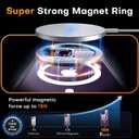 TAURI 2 in 1 Magnetic for iPhone 14 Pro Case Clear, Compatible with Magsafe [Not-Yellowing] with Screen Protector, Military-Grade Protection, Slim Case for iPhone 14 Pro