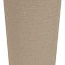 Coolaroo 90% UV Block Heavy Duty Sun Protection Fabric - Breathable Outdoor Shade Cover for Pergolas, Patios, Pets, Vehicles, and Play Areas, Tear-Resistant HDPE, 6ftx100ft Roll, Wheat