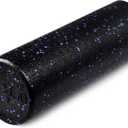 Yes4All High Density Foam Roller for Back, Variety of Sizes & Colors for Yoga, Pilates - Blue Speckled - 18 Inches
