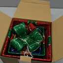 Set of 3 Christmas Lighted Gift Boxes - Pre lit Presents Christmas Boxes with Different Sizes for Holiday Indoor Outdoor Decoration (Warm White, Small)