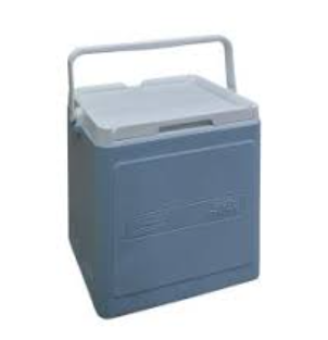 Coleman Chiller 9 lbs, 4 kg Portable Cooler Lunch Box with Ice Retention & Carry Handle, Made in USA, Great for Beach, Pool, Work, Lunches, Car, & More