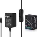[UL Listed] iUniker Raspberry Pi Power Supply with Switch 15W 5V 3A Micro USB Raspberry Pi 3 b+ Power Switch (UL Listed)