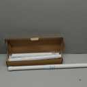 Closet Rods for Hanging Clothes, 17 to 84 Inch Heavy Duty Stepless Adjustable Closet Hanging Rod, 1.3 Inch Diameter Metal Closet Rod for Wardrobes Laundry Bedroom RV, White