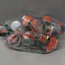 Chuarry 24 Pcs Emergency Candle Bulk 24 Hours Long Burning Survival Soy Wax Candles for Power Outages Camping Hunting Outdoor Activities (Gold)