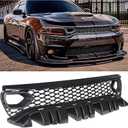 Front Grille Compatible With 2015-2024 Dodge Charger Non-Widebody