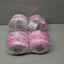 Aquatic Exercise Dumbbells Pink White Water Dumbbells, 2PCS Foam Barbells for Men Women Water Workouts
