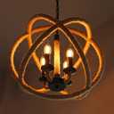 Flame Shape LED Chandelier - 4 Watt Equivalent 40W LED Candelabra Bulbs, Warm White 450LM, Dimmable - E26 Base, 6 Pack