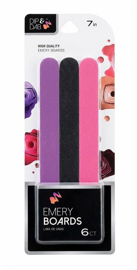 High Quality Emery Boards 7in, 6CT