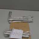 Toilet Paper Holder Stand, Toilet Paper Stand Brushed Nickel, Free Standing Toilet Paper Holder, Toilet Paper Storage by Bathth