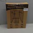 Double Door Fiberglass Magnetic Screen DoorScreen Door MeshKeep Bugs Out, Heavy-Duty Mesh Curtain,Pet and Kid Friendly, Works with Front Doors, Sliding Doors72x96 Inch