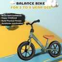Bobike Toddler Balance Bike Toys for 2 to 5 Year Old Girls Boys Adjustable Seat and Handlebar No-Pedal Training Bike Best Gifts for Kids | Toys, Adjustable Seat, Adjustable Handlebar, Best Gifts for Kids (Green)