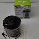 AROMA Digital Rice Cooker, 4-Cup (Uncooked) / 8-Cup (Cooked), Steamer, Grain Cooker, Multicooker, 2 Qt, Stainless Steel Exterior, ARC-914SBD