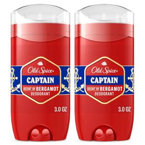 Old Spice Aluminum Free Deodorant for Men, 24/7 Odor Protection, 24/7 Freshness & Lasting Scent, Goes on Clean, 3.0 oz (Pack of 2)