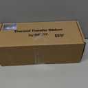 8 Rolls 4.33'' x 1476' Premium Resin Enhanced Wax Ribbon, 110mm x 450m Black Thermal Transfer Ribbon, Barcode Thermal Label Printer Ribbon, CSO-Ink Outside, 1'' Core for Zebra, TSC, GoDex, Citizen