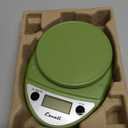 Escali Primo Digital Food Scale Multi-Functional Kitchen Scale and Baking Scale for Precise Weight Measuring and Portion Control, 8.5 x 6 x 1.5 inches, Tarragon Green