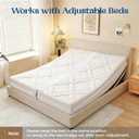 FeelAtHome Bed Bridge Twin to King Converter Kit - Twin XL to King Connector - Mattress Conversion Bridge with Adjustable Strap for Guest Room, Kids Room, Hotel(10" Class)