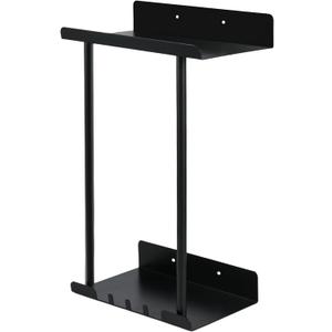 Towel Racks for Bathroom Wall Mounted, Retractable Metal Towel Holder, Towel Storage Rack with Hanging Hooks, Towel Storage Rack for Rolled Towels for Bathroom, Living Room, RV Camping