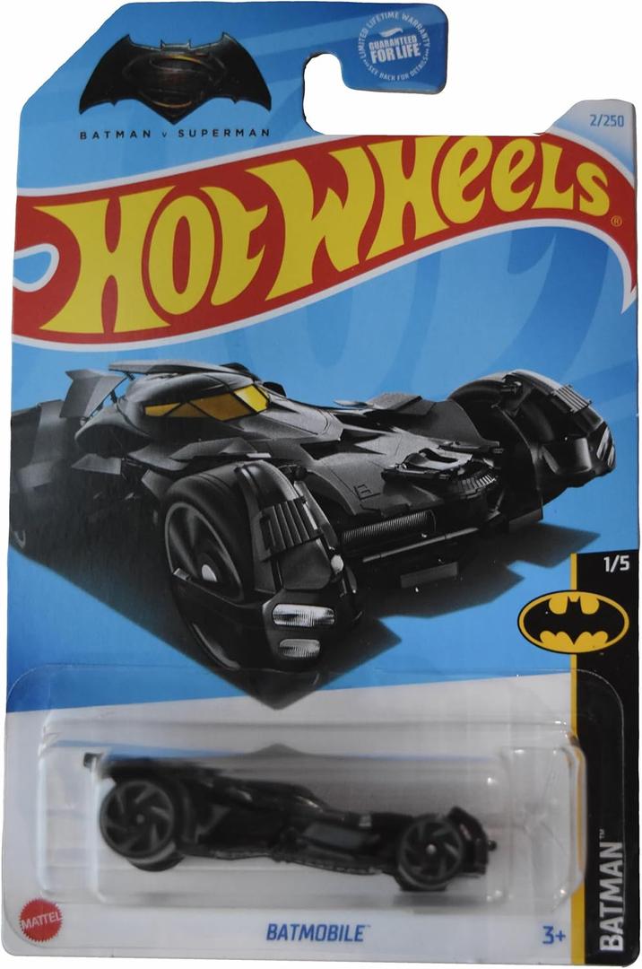 Hot Wheels Batmobile, Batman 1/5 [Black] 2/250