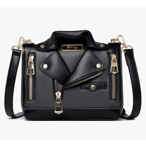 Sfly Women Satchel Chain Strap Shoulder Bag Leather Crossbody Handbags Ladies Evening Clutch Purse Unique Cute Jacket Bag