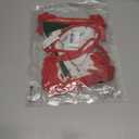 G2PLUS Christmas Triangle Bunting Banner, 39Ft Cotton Pennant Banner, Red and Green Fabric Flags for Holiday, Home and Party Hanging Decorations