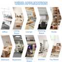 AKOLAFE 40 Sheet Vinyl Flooring 12x12 Peel and Stick Floor Tile Waterproof Clearance Vinyl Floor Tiles Striated Wood Self Adhesive Floor Tiles Sticky Laminate Flooring for Bathroom Kitchen Basement RV