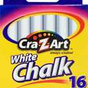 Cra-Z-art White Chalk, 16 Count (10800-48)