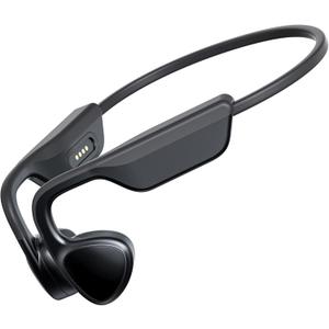 Bone Conduction Headphones,Open Ear Headphones Bluetooth 5.3 with Mic,Bone Conduction Earbuds 12Hrs Playtime,IPX7 Sweatproof Waterproof Sport Earphones for Running,Walking,Cycling,Gym