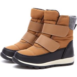 Weestep Winter Snow Boots for Boys and Girls Warm Easy-On (Toddler/Little Kids/Big Kids) (Brown)