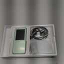 AGPTEK 64GB MP3 Player with Bluetooth, M3 2.4 inch Music Player with Speaker and FM Radio, Touch Buttons, Supports Up to 128GB (Green)