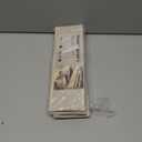 DIMJ Drawer Organizers Clothes, Set of 4 Dresser Organizer Bins, Fabric Closet Organizers and Storage, Shallow Drawer Dividers for Nursery, Clothing, Baby Clothes, Socks, Underwears, Tie (Beige)