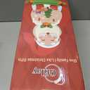 18 inch Battery Operated Animated Santa Claus in Latte Gold, Musical Christmas Figurine with 6 Classic Songs and Moving Head and Hands  Elegant Holiday Home Decor for Mantel or Table Display