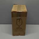 OLEEK Purse vases for Flowers Glass Bag vase -10 Inches- Blue for centerpieces & Fish Bowl - Handbag Unique Flower vase Decorative - Glass Handbag vases for Cute Room Decor (Clear Transparent)