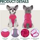 Kuoser Dog Surgery Suit Female Spay, Dog Recovery Suit Male Neuter, Pet Clothes Onesie for Surgery Anti Licking Abdominal Wounds Puppy Surgical Recovery Bodysuit Shirt, Substitute E-Collar & Cone, Size: M (Back:13.4-16.1'', Weight:14-25 Lb)