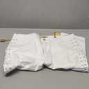 Hybrid & Company Women's Perfectly Shaping Stretchy Denim Capri QA48740X White 22